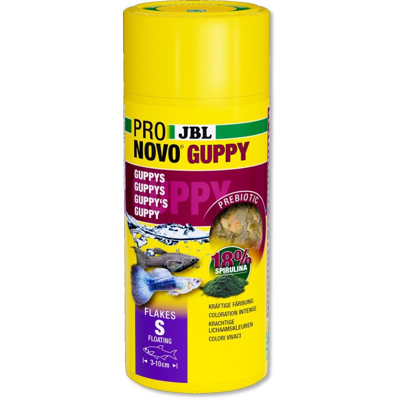 JBL PRONOVO GUPPY FLAKES S 100ml remplace le 3017580