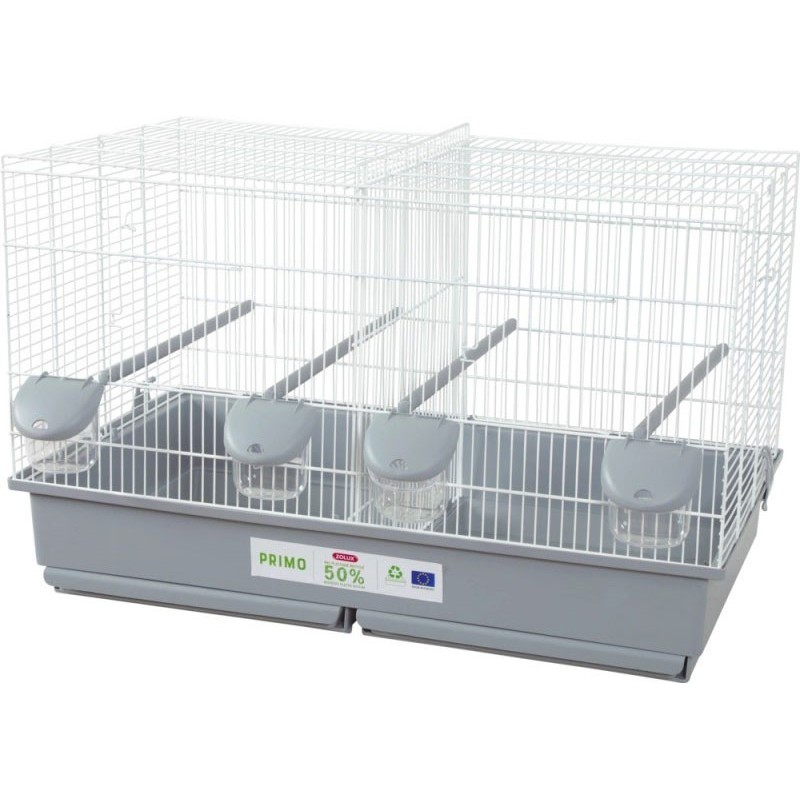 CAGE OISEAU PRIMO CATI 67 BLANC GRIS** zolux