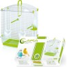 CAGE LARA BLANCHE 40x27x51cm FOP**