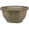 COUPE AERIA Ø27 CM PERCEE TAUPE