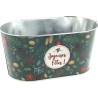 JARDI "JOYEUSES FETES" TURQUOISE 19.5*11.5 H9 CM NOEL