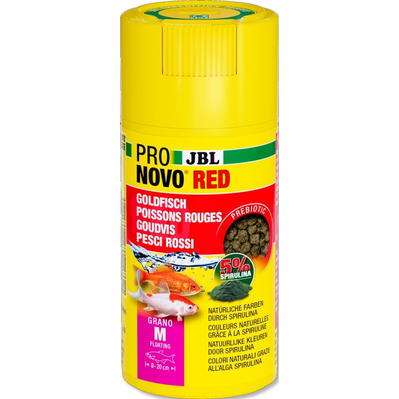 JBL PRONOVO RED GRANO M 100ml CLICK  remplace le 3029980 et 3030380