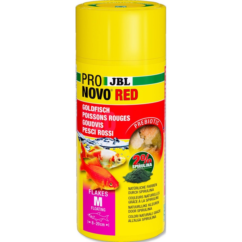 JBL PRONOVO RED FLAKES M 250ml  remplace le 3020080