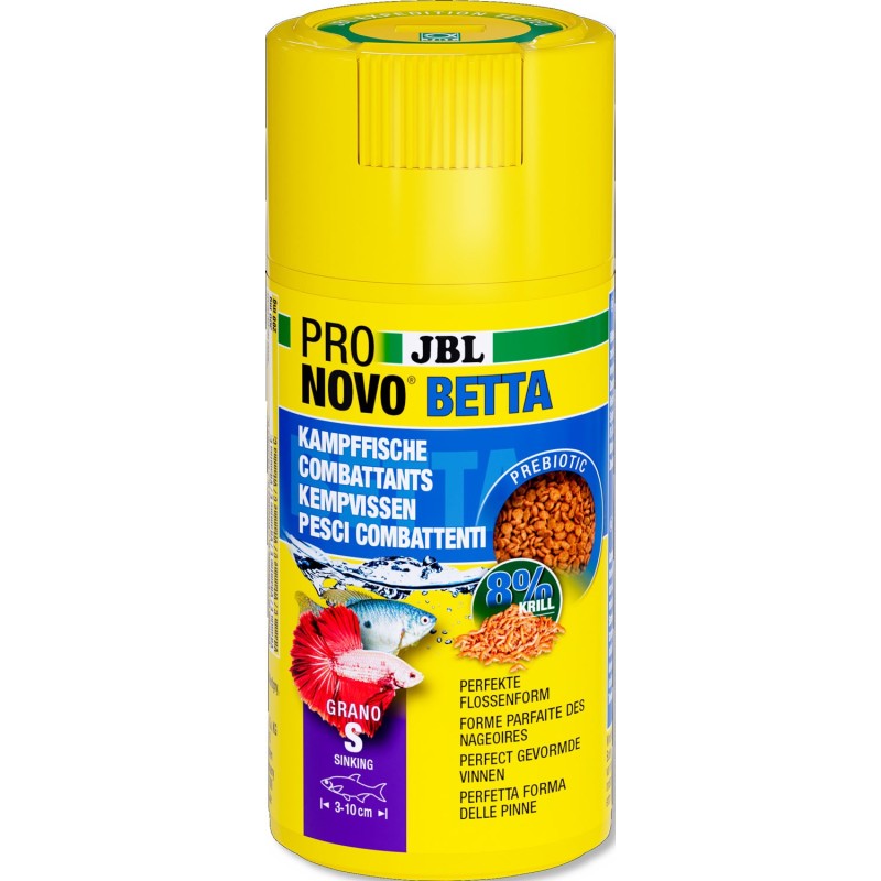 JBL PRONOVO BETTA GRANO S 100ml CLICK remplace le 2318880