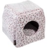 JV PAWZ Lit et Cave en 1 Léopard Rouge-S 40x40x39cm