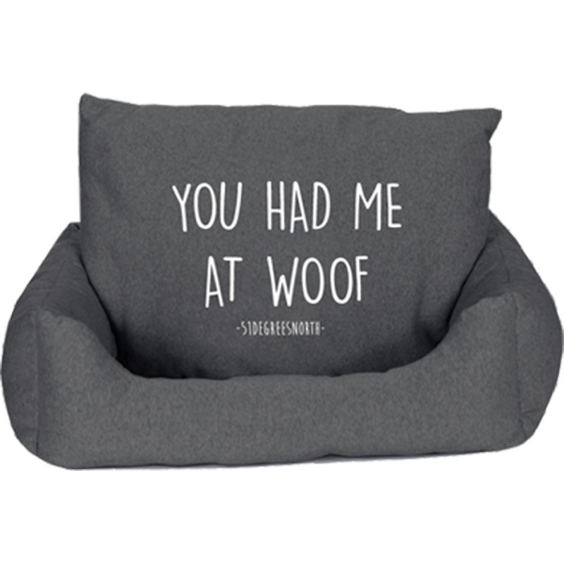 Sweater - Softbed - Dark Grey - Live/WOOF - M: 70x50cm