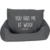 Sweater - Softbed - Dark Grey - Live/WOOF - S: 50x40cm