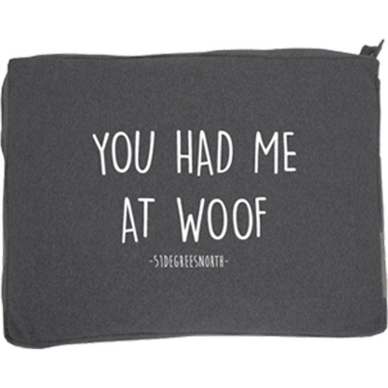 Sweater - Boxpillow - Dark Grey - WOOF - L: 115x80xcm
