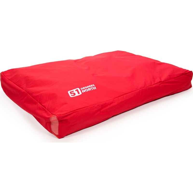 Storm - Box Pillow - Fire Red - M: 100x70x12cm