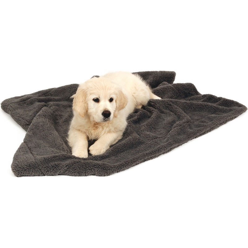 Sheep - Puppy Blanket  - Grey - M/L: 120x90x2cm