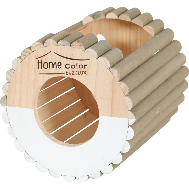 !!! MAISON BOIS HOME C ROND M BLANC*zolux
