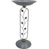!!!!!!! FONTAINE A EAU SUR PIED METAL A 5 FEUILLES 80CM**