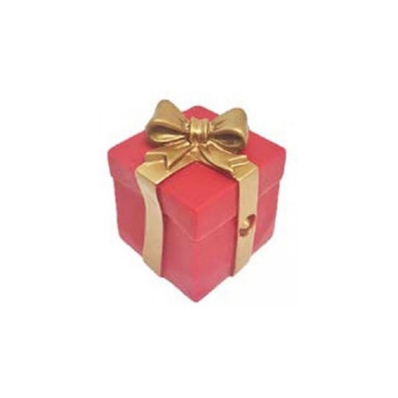 JOUET PAQUET CADEAU DE NOEL VINYLE 7,5cm**