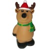 JOUET RENNE DE NOEL VINYLE 13cm**