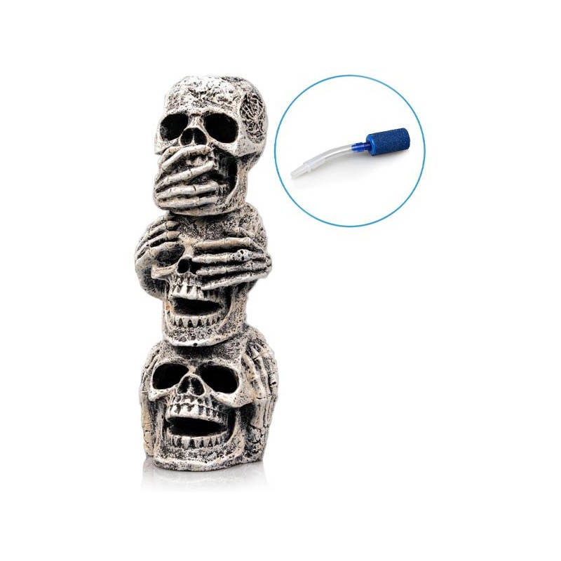 !!!!!    DECO SKULL MOUNTAIN 2 8x7x21cm** gigan 50