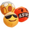 Emoji - Ball - Curse, Sunglasses, Scared - S - Set (3)