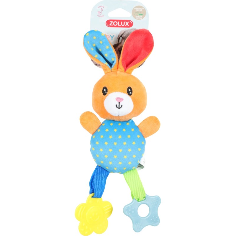 !!!!!! JOUET PELU PUP RIO LAPIN BLE
