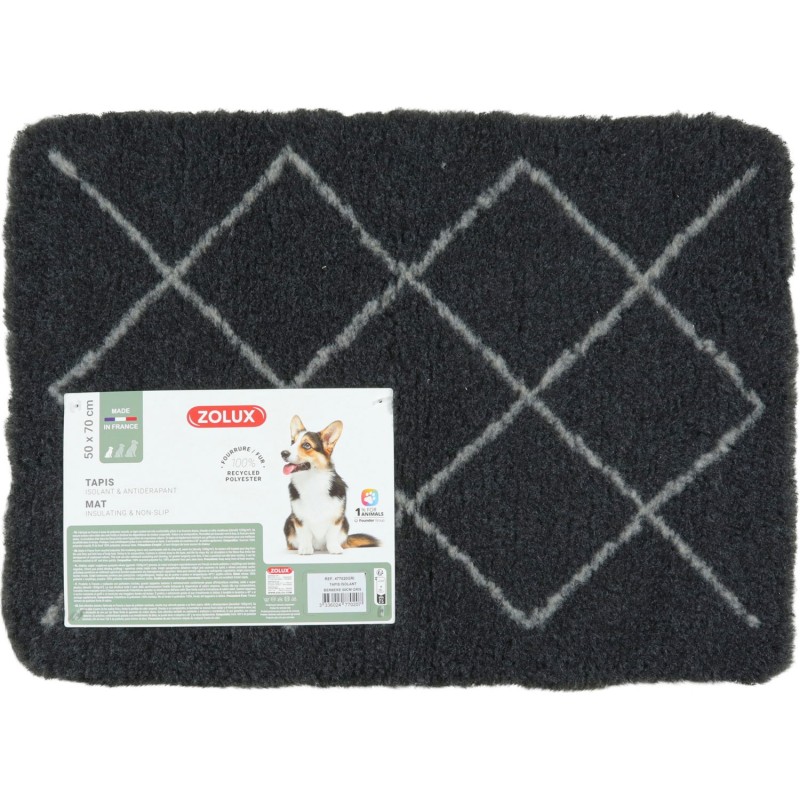TAPIS ISOLANT BERBERE 50CM GRI