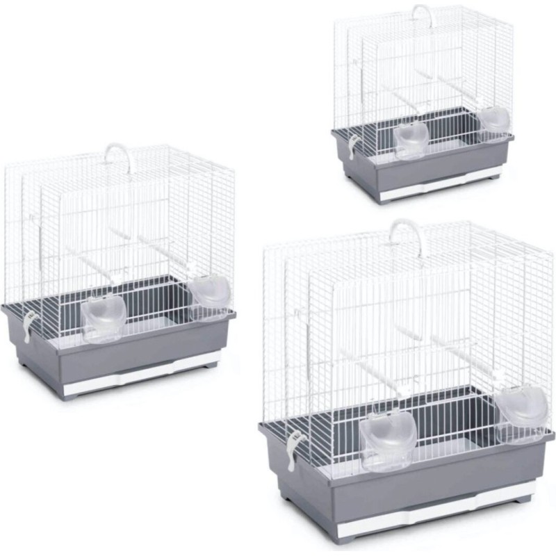 CAGE TRIS ALFA CAGES 40-50-60 BLANCHE **  FOP