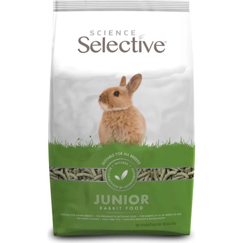 SELECTIVE ALIMENT LAPIN JUNIOR 1,5KG** AGECOM