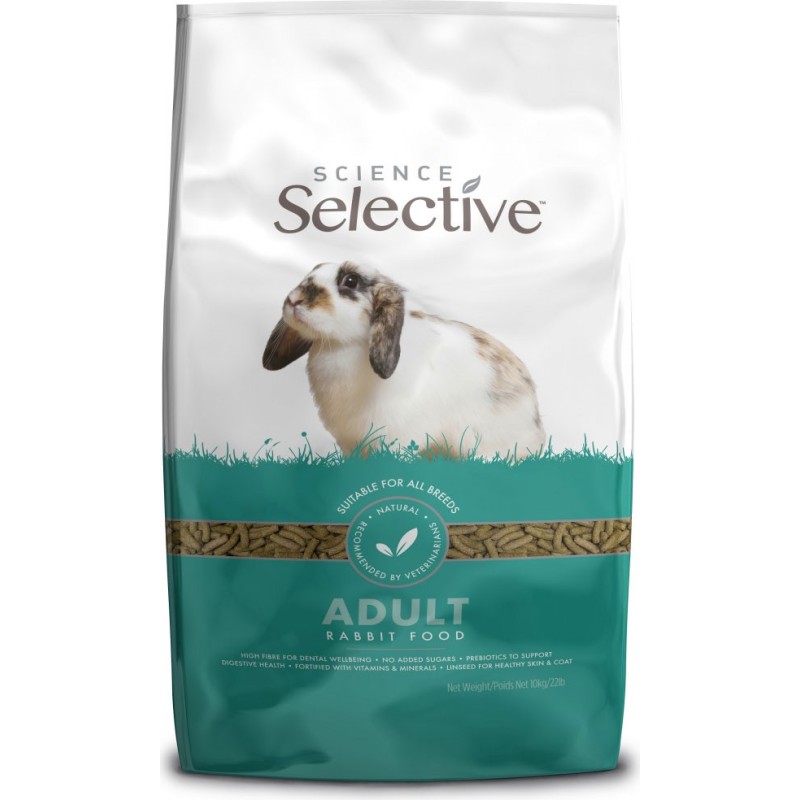 SELECTIVE ALIMENT LAPIN ADULT 10KG** AGECOM