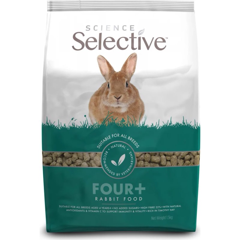 SELECTIVE ALIMENT LAPIN +4 ANS 1,5KG** AGECOM