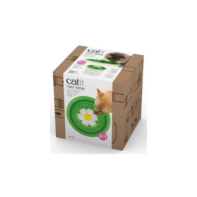CAT IT FLOWER FONTAINE 3L VERT** AGEC