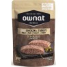 OWNAT WETLINE STERILIZED CHICKEN & TURKEY (CAT) 12 X 85G uc1