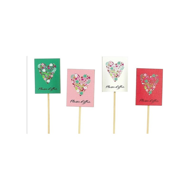 PIQUE PLAISIR D'OFFRIR 5.5X7.5 H15 CM