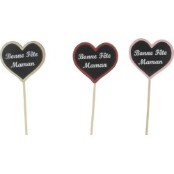 PIQUE CŒUR BONNE FETE MAMAN...