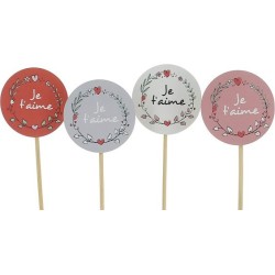 PIQUE JE T'AIME D7 H30CM