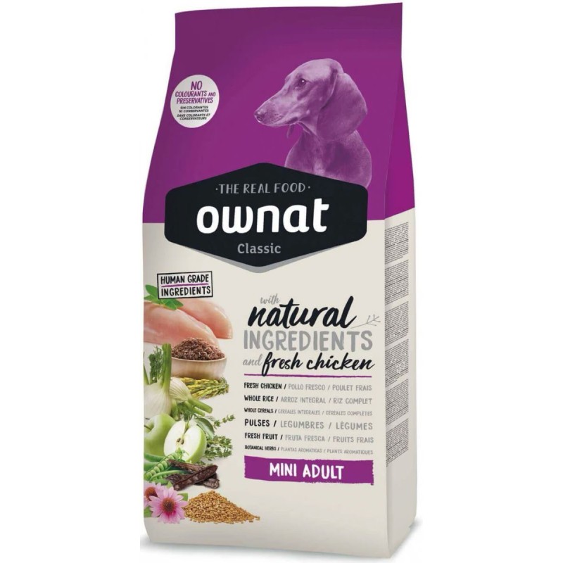 OWNAT CLASSIC MINI ADULT (DOG) 4 KG