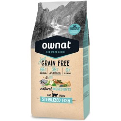 OWNAT JUST GF STERILIZED FISH (CAT) 3 KG
