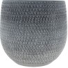 C.POT CAVITIES GRIS PATINE DT26 H26CM
