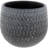C.POT CAVITIES GRIS PATINE DT15 H13CM