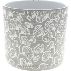 C.POT GIMGO GRIS D17 H16CM