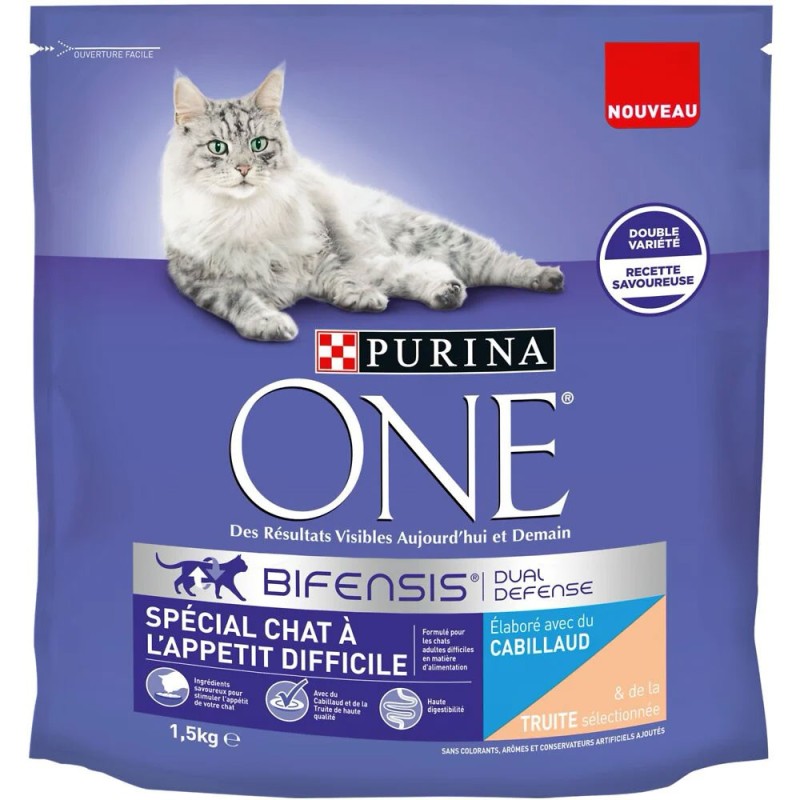 PURINA ONE DIFFICULT APPETITE 1.5KG**