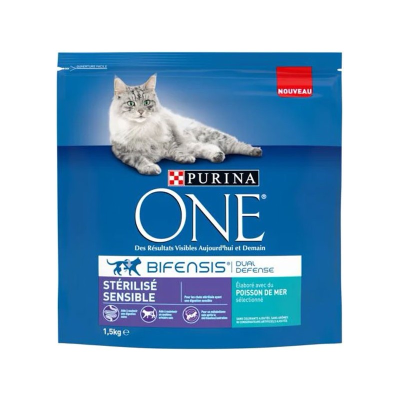 PURINA ONE SENSITIVE POISSON 1.5kg