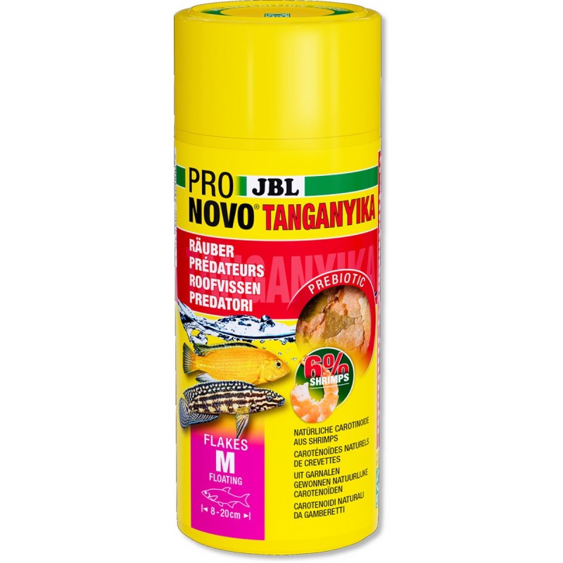 JBL PRONOVO TANGANYIKA FLAKES M 250ml  NEW** remplace 3002080