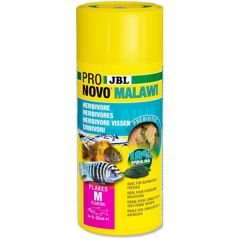 JBL PRONOVO MALAWI FLAKES M 250ml  NEW** remplace 3001080