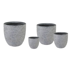 Utah Egg Pot Washed Grey S4 D25/45H25/43