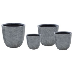 Iowa Egg Pot Washed Grey S4 D25/45H25/43