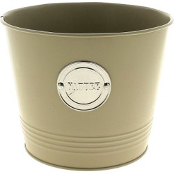 C POT NATURE TAUPE D17 H14 CM