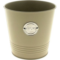 C POT NATURE TAUPE D13 H12.5 CM