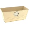 JARDI RECT NATURE BEIGE 18*9 H8 CM