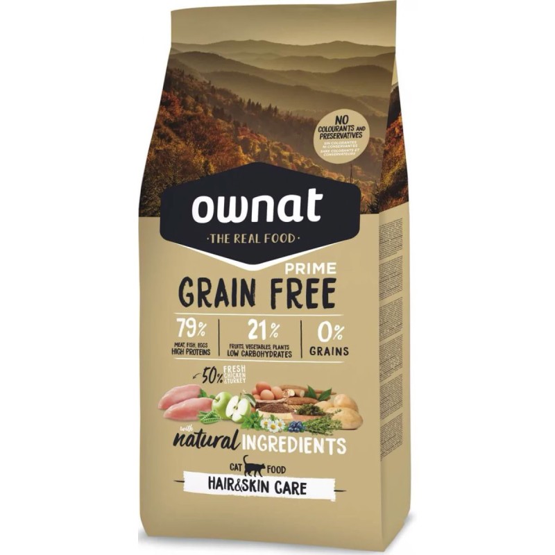 OWNAT GF PRIME HAIR&SKIN CARE (CAT) 3 KG uc6