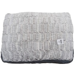MATELAS GRIS PYCO INTERIEUR PELUCHE MARRON 75 X 55
