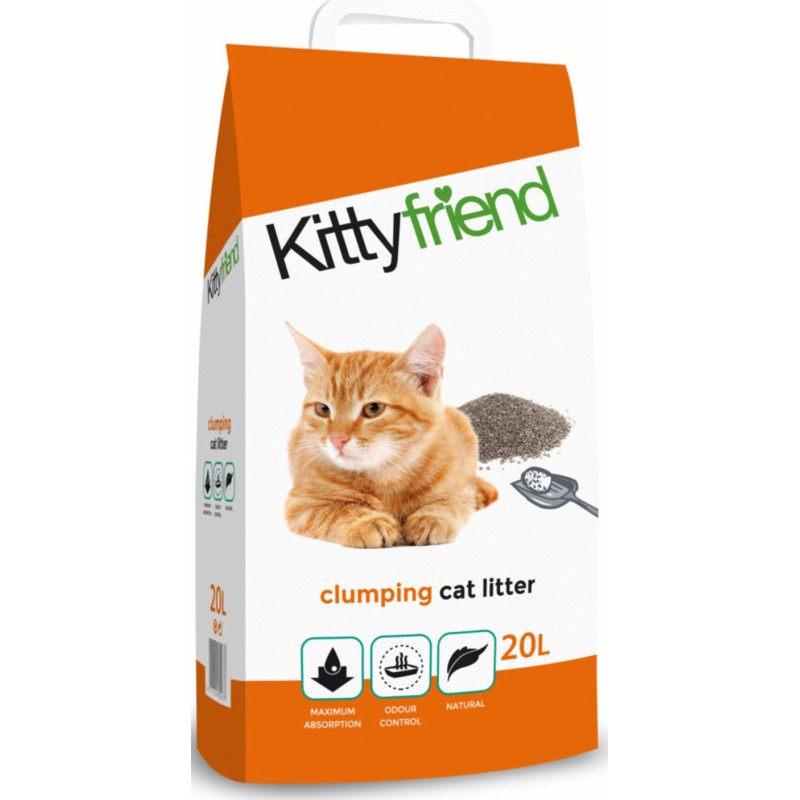 KITTY FRIEND CLUMPING ABSORBANTE 20L