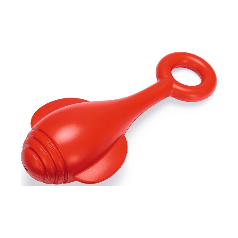 JOUET CHIEN TPR BOUEE VOLANTE ROUGE 28 cm