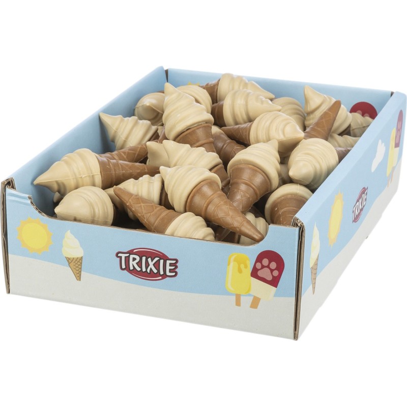 FRIANDISE CORNET GLACE POULET 55G  / 50 pcs